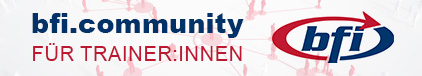 Logo bfi.community für trainer:innen